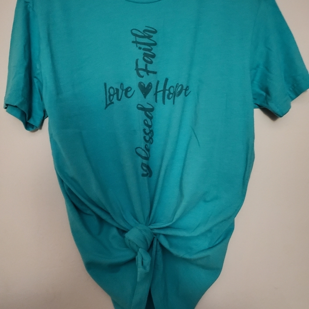 Turquoise Tee